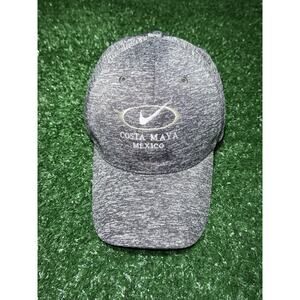 Costa Maya Mexico Strapback Hat Black One Size Adjustable Embroidered